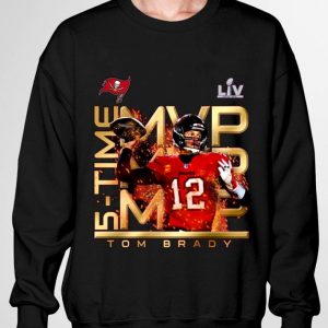 Best Tom Brady wins record 5th Super Bowl MVP Tampa Bay Buccaneers Shirt 2