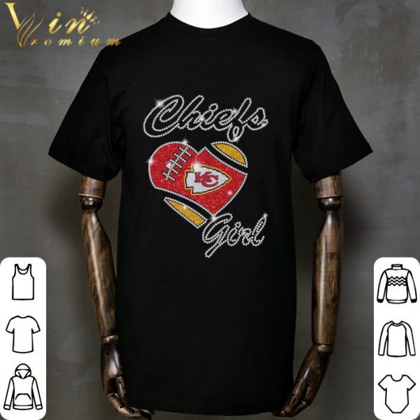 Kansas City Chiefs Girl Heart Shirt