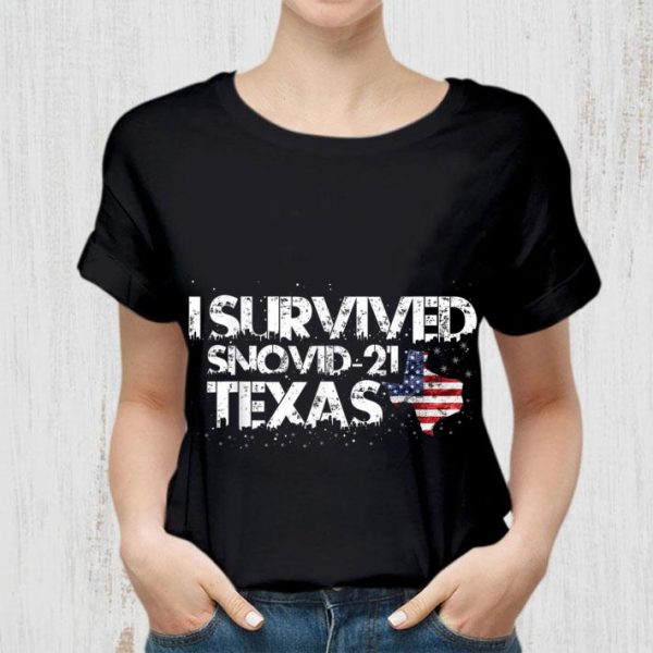 Original I survived snovid-21 Texas T-Shirt1