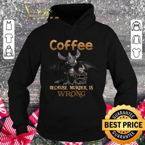 Funny Spyro Dragon Coffee Because Murder Is Wrong Shirt 3