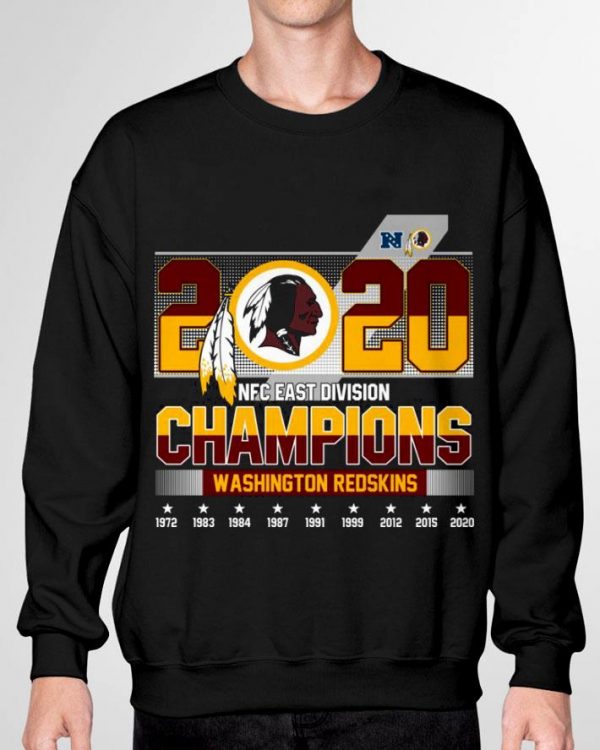 Premium 2020 NFC East Division Champions Washington Football Team Shirt
