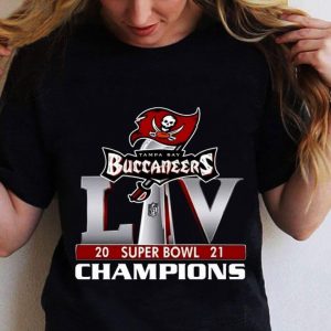 Funny Super Bowl LIV 2021 Tampa Bay Buccaneers Champions Shirt 1