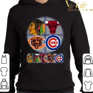 Chicago Sports Team Chicago Bears Bulls Cubs and Chicago Blackhawks Shirt 3