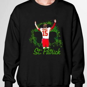 Hot 15 Patrick Mahomes St. Patrick’s day Kansas City Chiefs Shirt 2