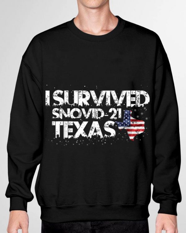 Original I survived snovid-21 Texas T-Shirt1