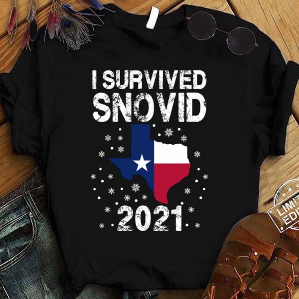 Premium I Survived Snovid 2021 Texas Strong
