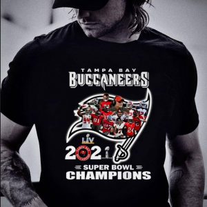 Awesome Team Tampa bay Buccaneers LIV 2021 Super Bowl Champions shirt