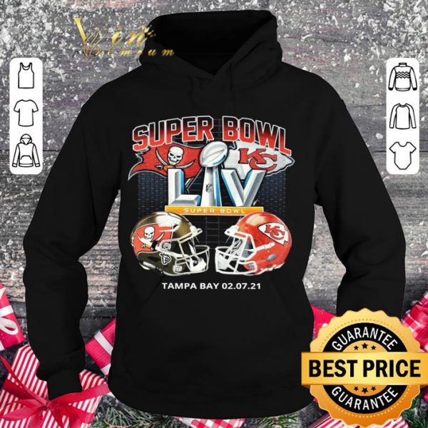 Premium Super Bowl LIV Champions 02.07.21 Tampa Bay Buccaneers vs Kansas City Chiefs Shirt