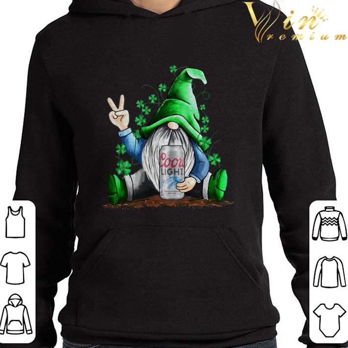 St. Patrick’s Day Gnome Hold Coors Light Shamrocks Shirt ec1e4742 st patrick s day gnome hold coors light shamrocks shirt 4 - St. Patrick’s Day Gnome Hold Coors Light Shamrocks Shirt