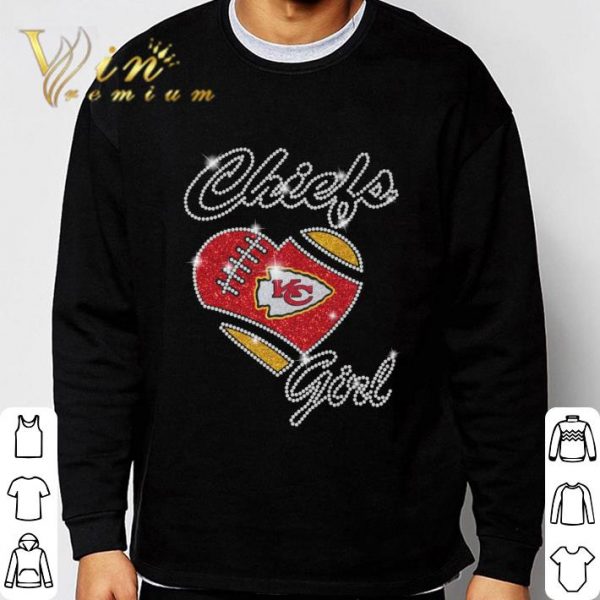 Kansas City Chiefs Girl Heart Shirt