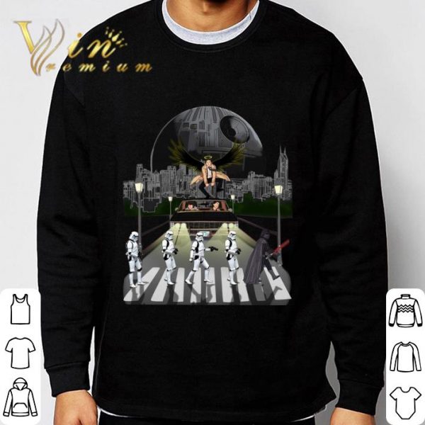 Supernatural Star Wars Abbey Road Mashup Winchester Carry On My Wayward Shirt