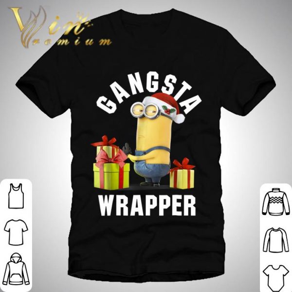 Despicable Me Minion Gansta Wrapper Christmas shirt