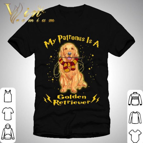 2021 My Patronus Is A Golden Retriever shirt