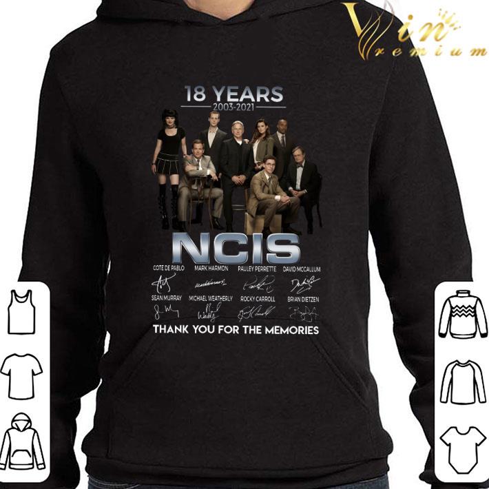 18 years 2003-2021 NCIS signatures thank you for the memories shirt 4394c845 18 years 2003 2021 ncis signatures thank you for the memories shirt 4 - 18 years 2003-2021 NCIS signatures thank you for the memories shirt