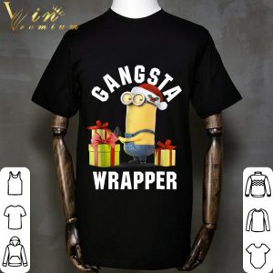 Despicable Me Minion Gansta Wrapper Christmas shirt 1