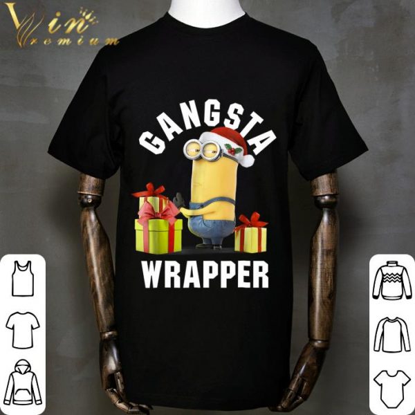 Despicable Me Minion Gansta Wrapper Christmas shirt