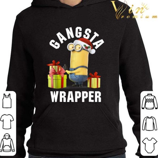 Despicable Me Minion Gansta Wrapper Christmas shirt