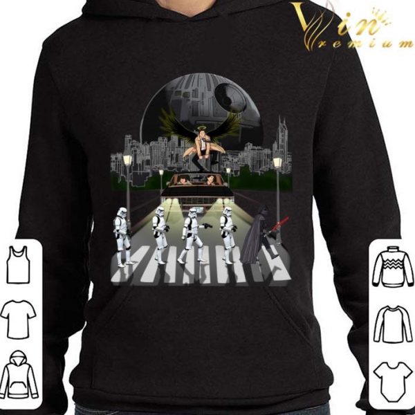 Supernatural Star Wars Abbey Road Mashup Winchester Carry On My Wayward Shirt