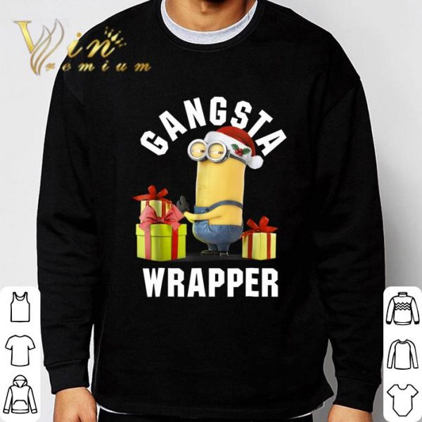 Despicable Me Minion Gansta Wrapper Christmas shirt