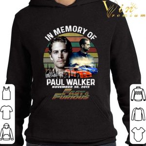 Vintage In memory of Paul Walker november 30 2013 Fast & Furious shirt 3