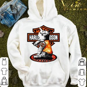 Cat tattoo Motor Harley Davidson Cycles shirt 3