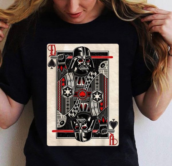Awesome Star Wars Darth Vader King Of Spades Graphic shirt