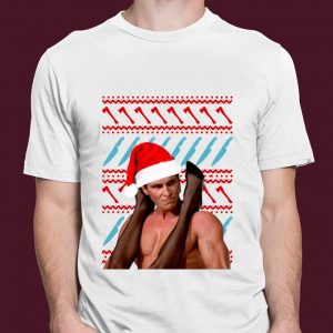 Awesome Patrick Bateman American Psycho ugly Christmas sweater shirt 2