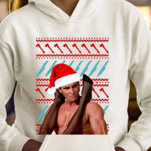 Awesome Patrick Bateman American Psycho ugly Christmas sweater shirt 3