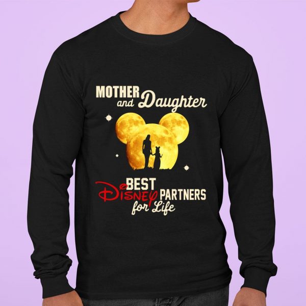 Hot Mother and daughter best Disney partner for life shirt