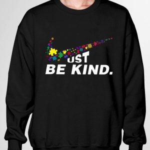 Best Nike Autism Logo Just Be Kind shirt 2