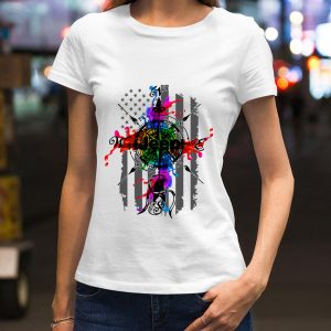 Best Jeep Compass Color American Flag shirt