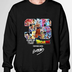 Official 36 Years Of Dragonball 1984-2020 Toriyama Akira Signature shirt 2