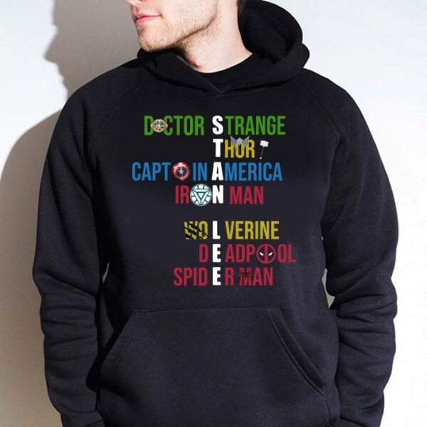 Best Doctor strange thor captoin america iron man wolverine deadpool spiderman shirt
