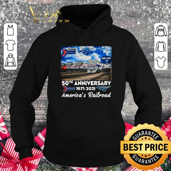 Official Amtrak 50th anniversary 1971-2021 America's Railroad other shirt