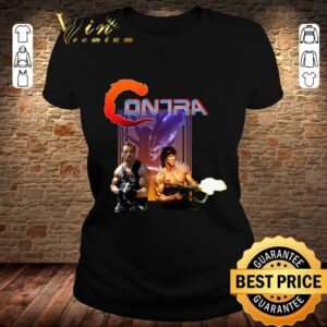 Best Contra movie Sylvester Stallone Arnold Schwarzenegger shirt 1