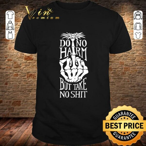 Best Do No Harm But Take No Shit Middle Finger shirt