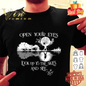 Funny Freddie Mercury Open your eyes look up to the skies and see shirt 1