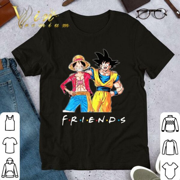 Awesome Friends Luffy and Son Goku shirt