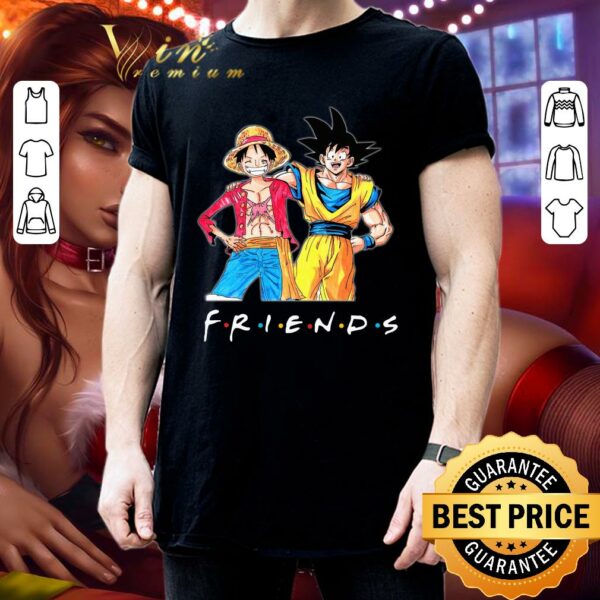 Awesome Friends Luffy and Son Goku shirt