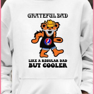 Official GRATEFUL DAD like a Regular DAD but cooler shirt 3
