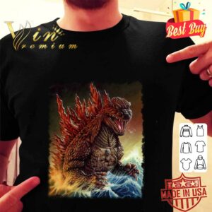 Official Godzilla 2000 Millennium Poster shirt 1