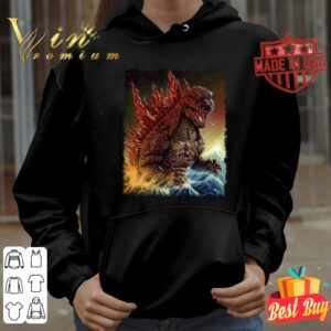 Official Godzilla 2000 Millennium Poster shirt 3