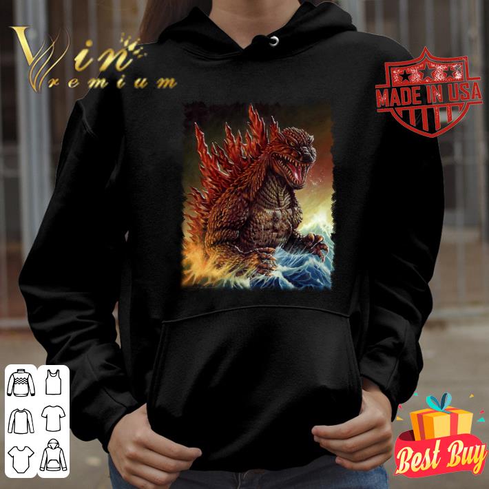 Official Godzilla 2000 Millennium Poster shirt Godzilla 2000 Millennium Poster shirt 4 - Official Godzilla 2000 Millennium Poster shirt