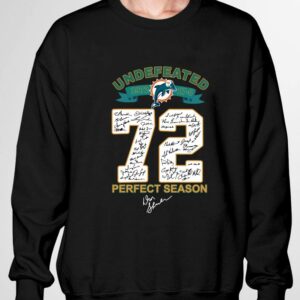 Best Miami Dolphins Undefeated 1972 Perfect Season Signatures shirt 2
