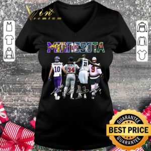 Original Minnesota sports teams signatures shirt 1
