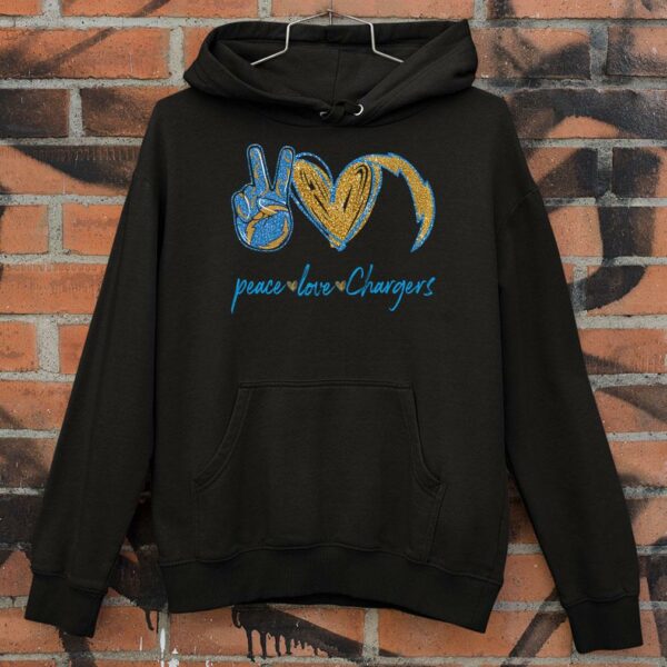 Funny Peace Love Los Angeles Chargers shirt