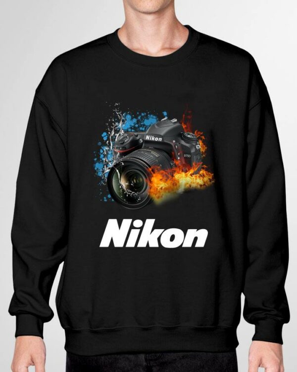 Official Photography Camera Nikon Fire shirt