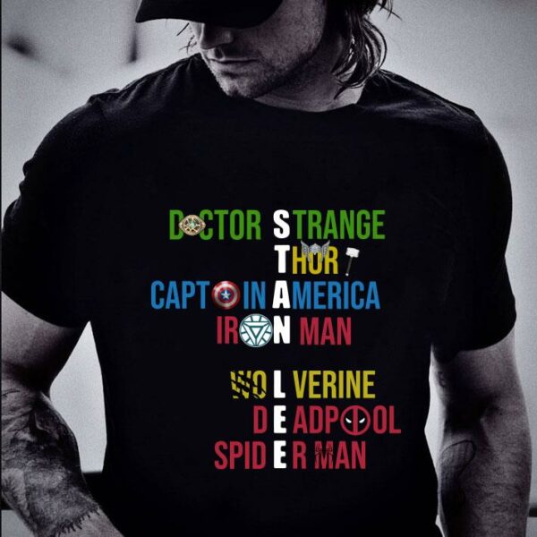 Best Doctor strange thor captoin america iron man wolverine deadpool spiderman shirt