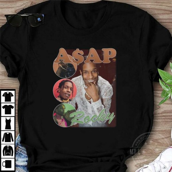ASAP Rocky Bootleg Rap Tee Vintage Style T-Shirt
