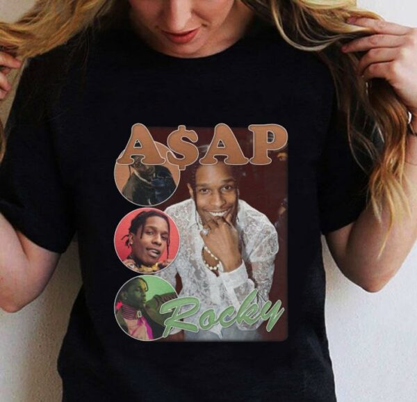 ASAP Rocky Bootleg Rap Tee Vintage Style T-Shirt